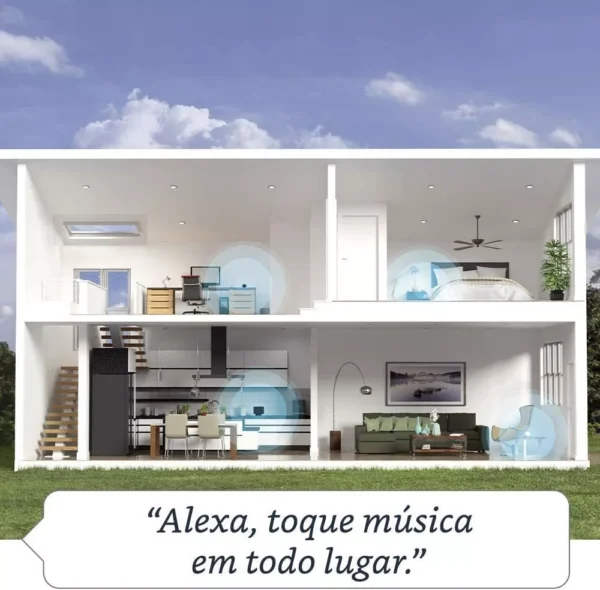 Echo Dot(5ª Geração)Alexa 5 Branco Inteligente Modero - Image 4